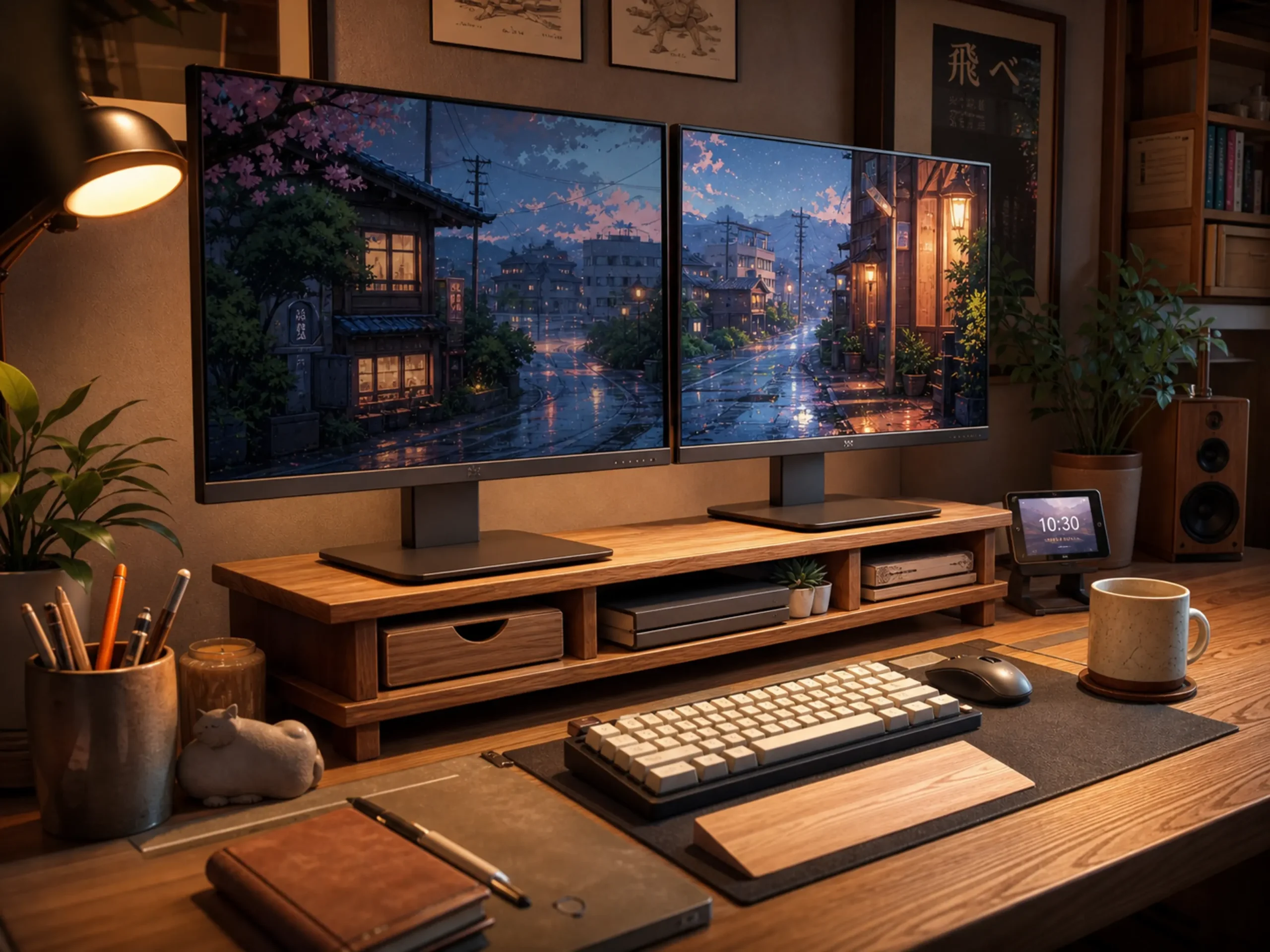 wood-dual-monitor-stand-riser