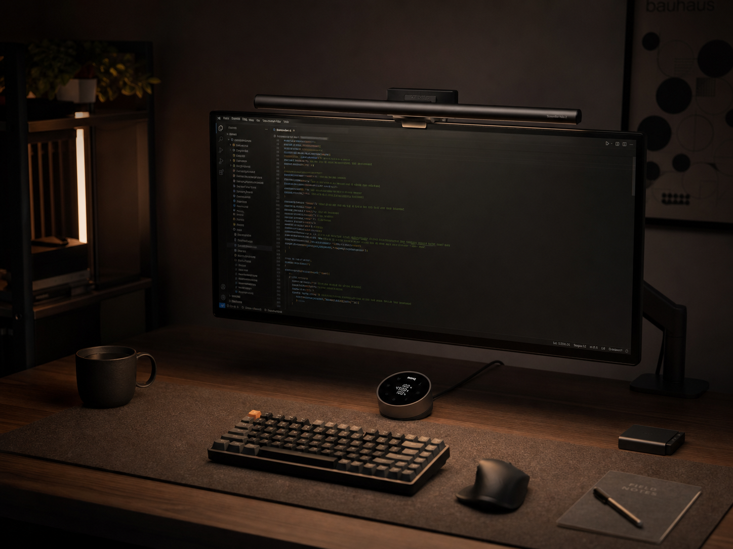 Premium Monitor Light Bar Developer Setup