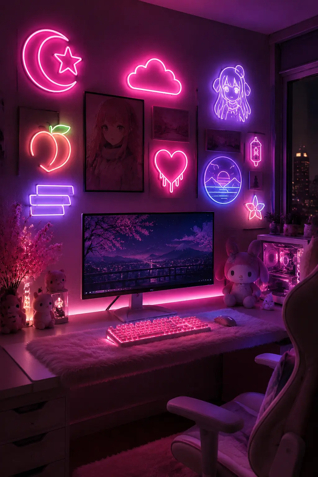 5 Aesthetic Anime Neon Signs to Level Up Your Room Vibe