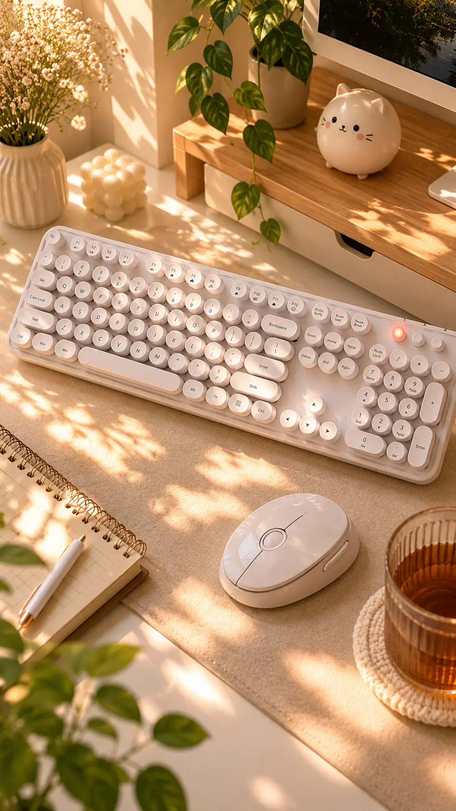 5 Cozy White Desk Setup Essentials for a Cloud-Like Workspace
