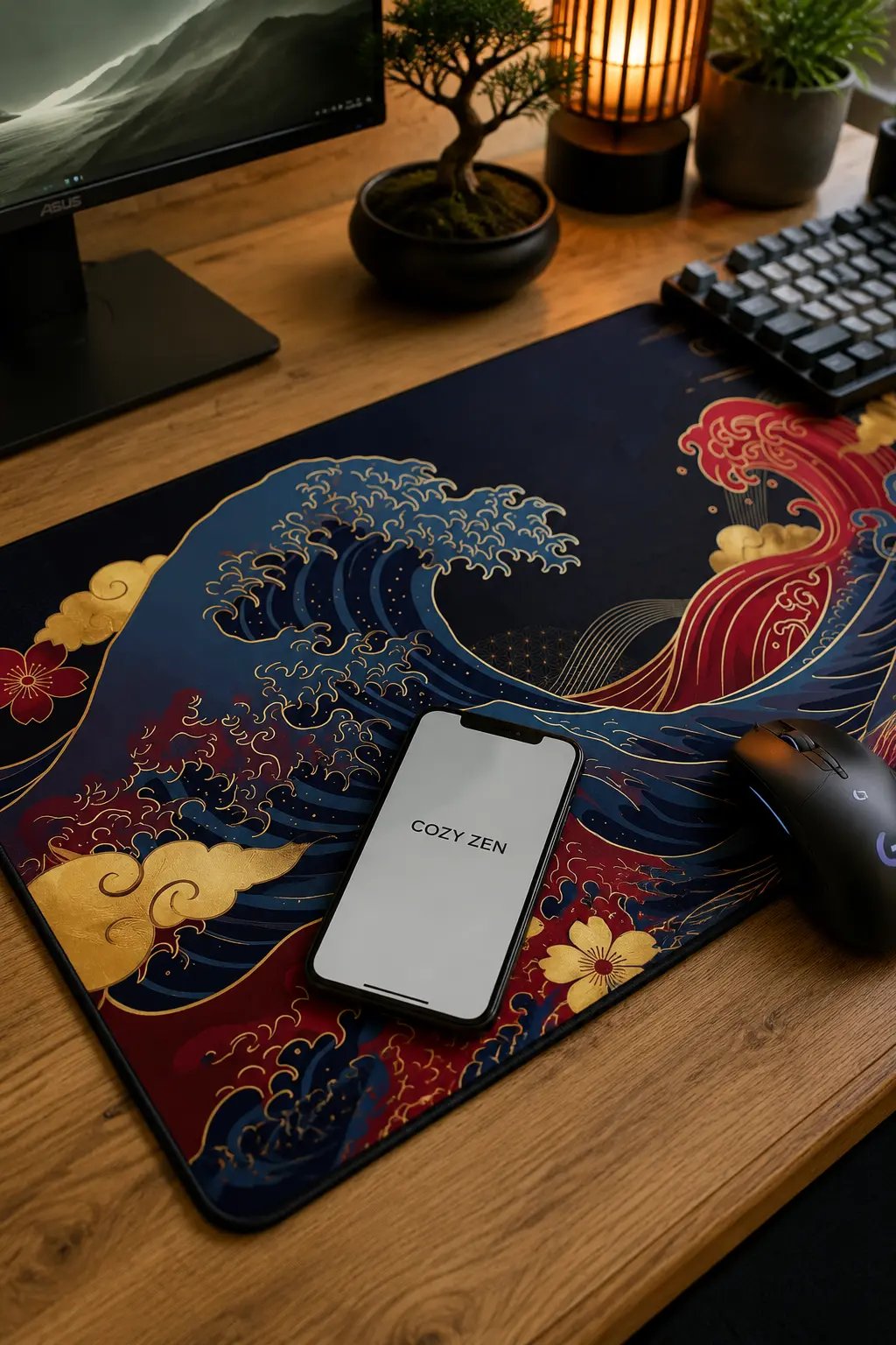 Find Your Peace: How to Build a Cozy Anime Zen Desk Setup 🌿⛩️